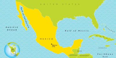 خريطة مدينة مكسيكو